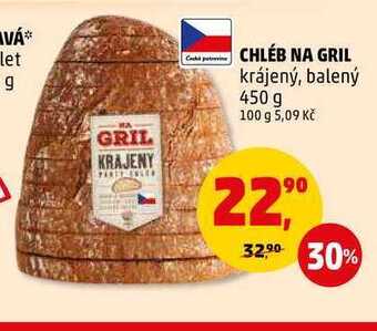Penny Market Chléb na gril, 450 g nabídka