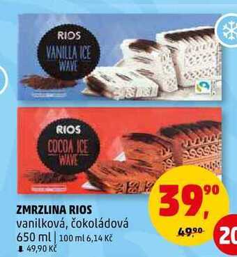 Penny Market Zmrzlina rios, 650 ml nabídka