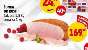 Penny Market Šunka od kosti, 1 kg nabídka