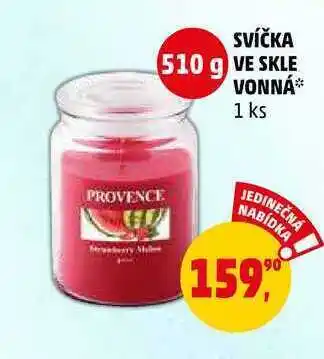Penny Market Svíčkave skle vonná, 1 ks nabídka