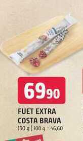 Terno Fuet extra costa brava 150 g nabídka