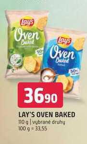 Terno Lay's oven baked 110 g nabídka