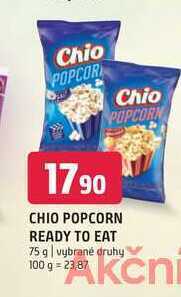 Terno Chio popcorn ready to eat 75 g nabídka
