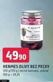 Terno Hermes olivy bez pecky 370 g/170 g nabídka