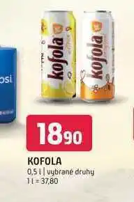 Terno Kofola 0,5 l nabídka