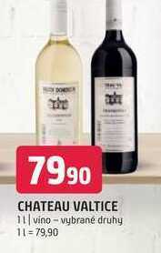 Terno Chateau valtice 1 l nabídka