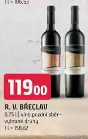 Terno R. v. břeclav 0,75 l nabídka