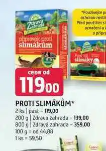 Terno Proti slimákům nabídka