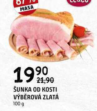 Terno Šunka od kosti výběrová zlatá 100 g nabídka