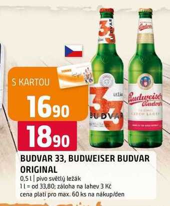 Terno Budvar 33 0,5 l nabídka