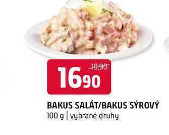 Terno Bakus salát/bakus sýrový 100 g nabídka