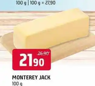 Terno Monterey jack 100 q nabídka
