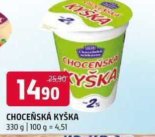 Terno Choceňská kyška 330 g nabídka