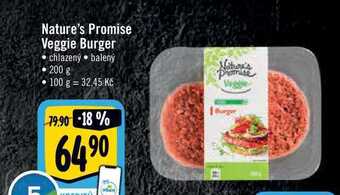 Albert Nature's promise veggie burger 200 g nabídka