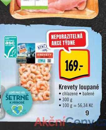 Albert Krevety loupané  300 g nabídka