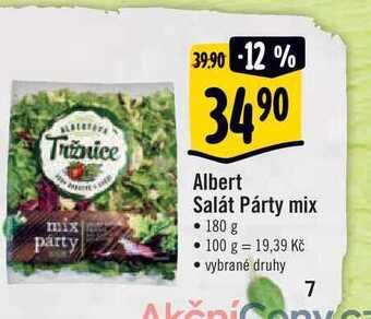 Albert Albert salát párty mix • 180 g nabídka