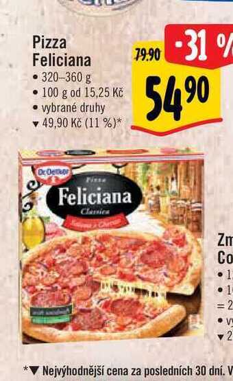 Albert Pizza feliciana 320-360 g nabídka