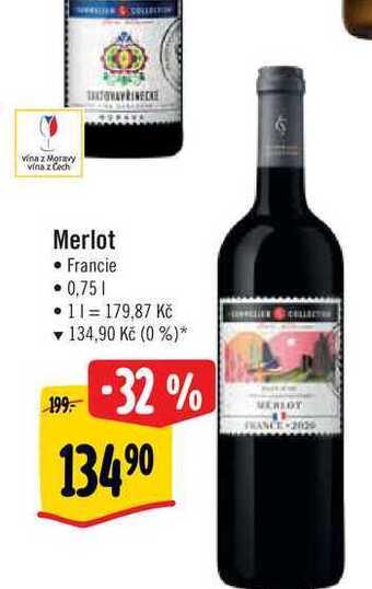 Albert Merlot 0,75 l nabídka