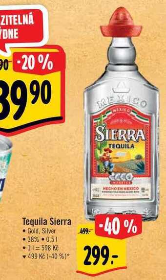 Albert Tequila sierra 0,5 l nabídka