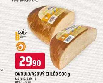 Trefa Dvoukvasový chléb 500 g nabídka