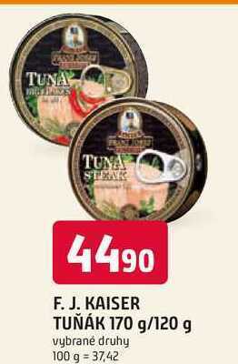 Trefa F. j. kaiser tuňák 170 g nabídka