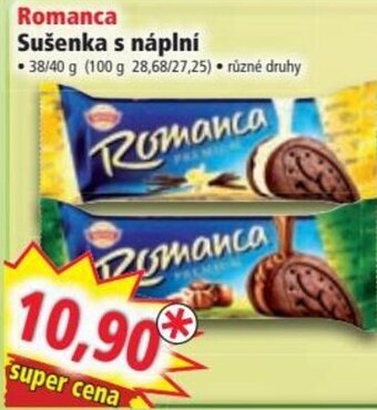 Romanca Sušenka s náplní