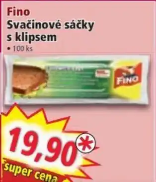 Norma Fino Svačinové sáčky s klipsem nabídka