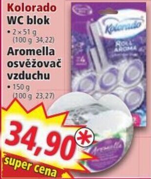 Norma Kolorado WC blok nabídka
