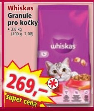 Norma Whiskas Granule pro kočky nabídka