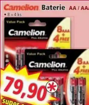 Norma Camelion Baterie AA/AAA nabídka