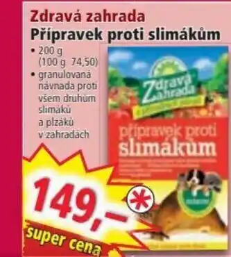 Norma Zdravá zahrada Přípravek proti slimákům nabídka