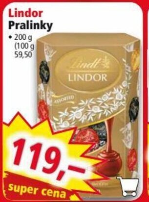 Norma Lindor Pralinky nabídka