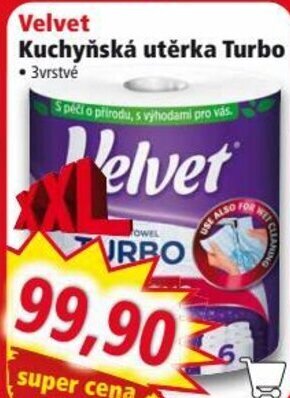 Norma Velvet Kuchyňská utěrka Turbo nabídka