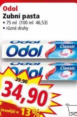 Norma Odol Zubni Pasta nabídka