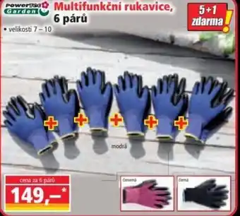 Norma Multifunkční rukavice, 6 párů nabídka