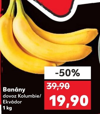 Kaufland Banány nabídka