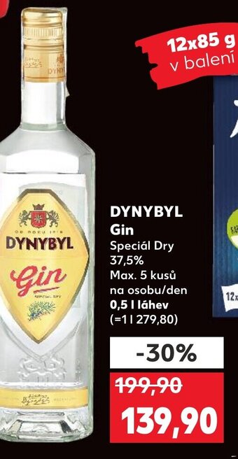 Kaufland DYNYBYL Gin nabídka