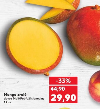 Kaufland Mango zralé nabídka