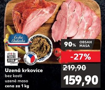Kaufland Uzená krkovice nabídka