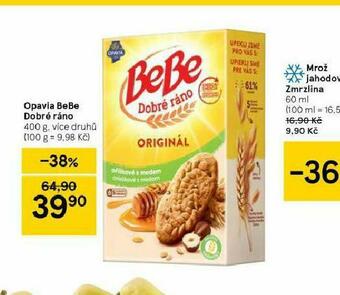 Tesco Opavia bebe dobré ráno nabídka