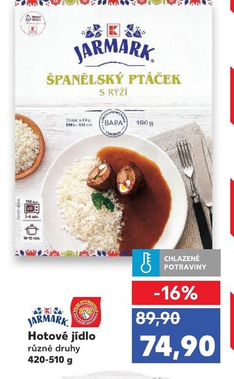 Kaufland JARMARK Hotové jídlo nabídka