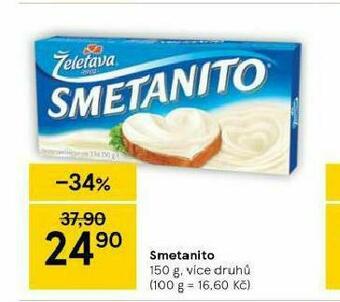 Tesco Smetanito nabídka