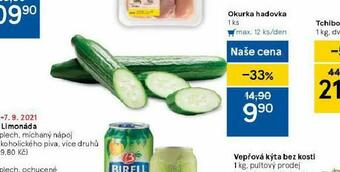 Tesco Okurka hadovka nabídka