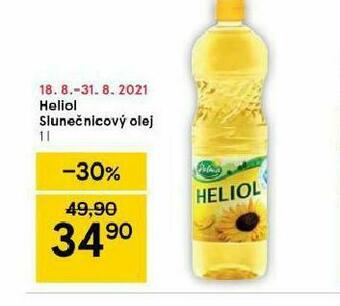 Tesco Heliol slunečnicový olej nabídka