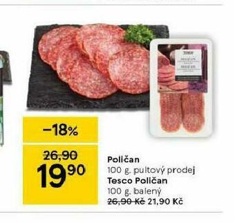 Tesco Poličan nabídka