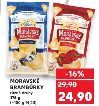 Kaufland MORAVSKÉ BRAMBŮRKY nabídka
