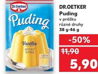 Kaufland DR.OETKER Puding nabídka