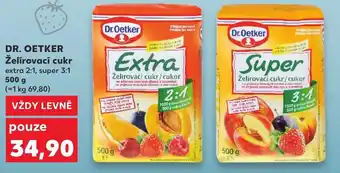 Kaufland DR. OETKER Želírovací cukr nabídka