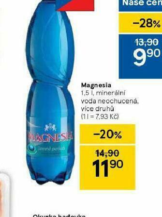 Tesco Magnesia nabídka
