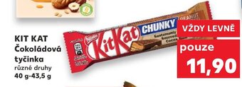 Kaufland KIT KAT Čokoládová tyčinka nabídka